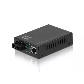 LevelOne RJ45 uz SC Gigabitu mediju pārveidotājs, daudzmodu šķiedra, 550 m
