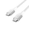 BELKIN USB kabelis - Boostcharge - USB-C uz USB-C kabelis 240W - 1m - Balts