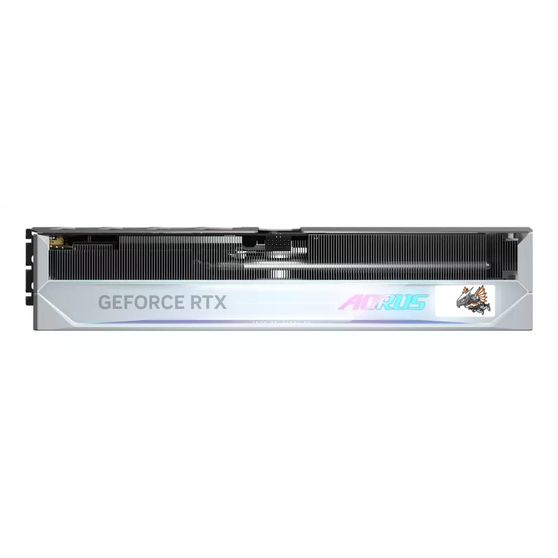 Grafikas karte GIGABYTE AORUS GeForce RTX 5080 MASTER ICE 16G — 16 GB GDDR7, 256 bitu, PCIe 5.0, 2805 MHz