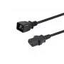 Equip 112141 strāvas kabelis melns 3 m IEC C20 IEC C13