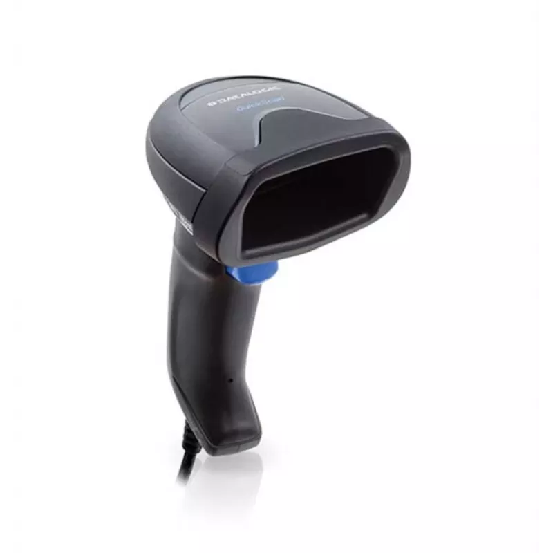 DATALOGIC Quickscan Lite 2500 2d Imager Kit W/ Coiled USB + Stand Blk