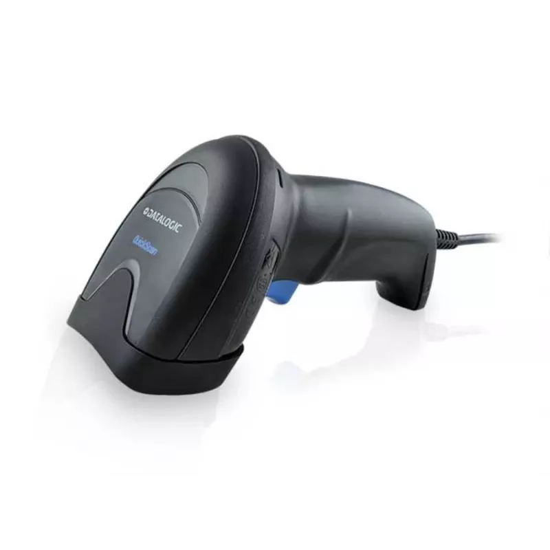 DATALOGIC Quickscan Lite 2500 2d Imager Kit W/ Coiled USB + Stand Blk