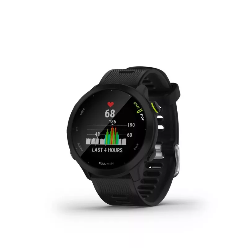GARMIN INTERNATIONAL Forerunner 55 skriešanas viedpulkstenis - melns