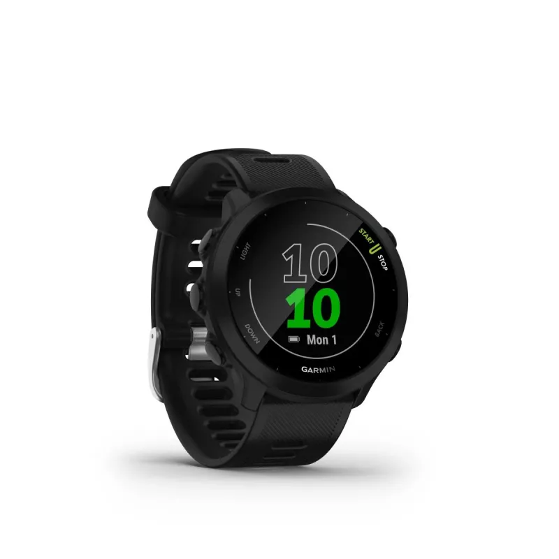 GARMIN INTERNATIONAL Forerunner 55 skriešanas viedpulkstenis - melns