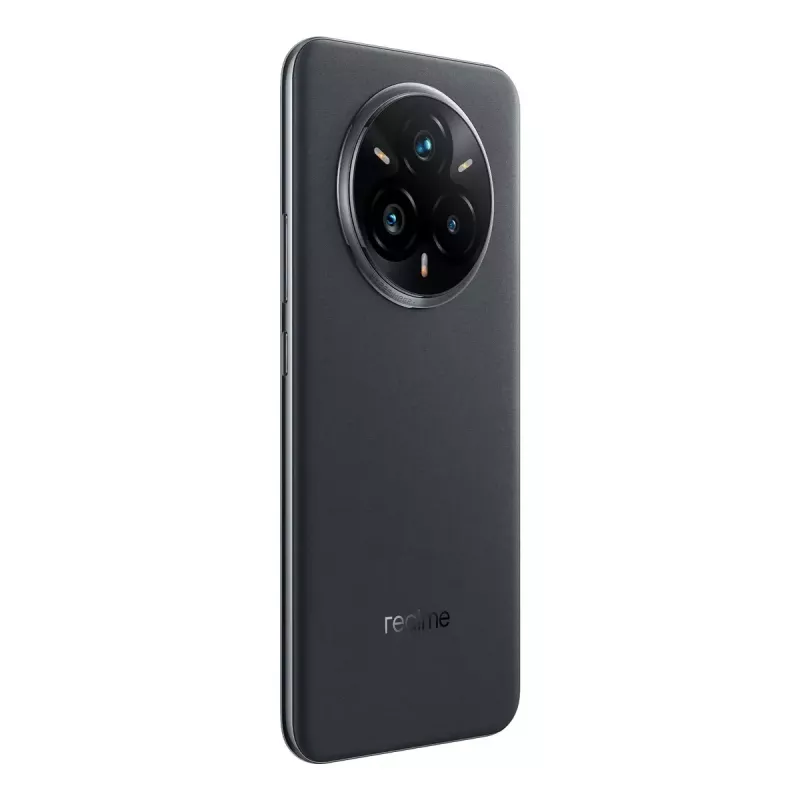 Viedtālrunis REALME 14 Pro+ 5G 6,83 collu OLED 512 GB, 12 GB RAM, 6000 mAh, zamšādas pelēkā