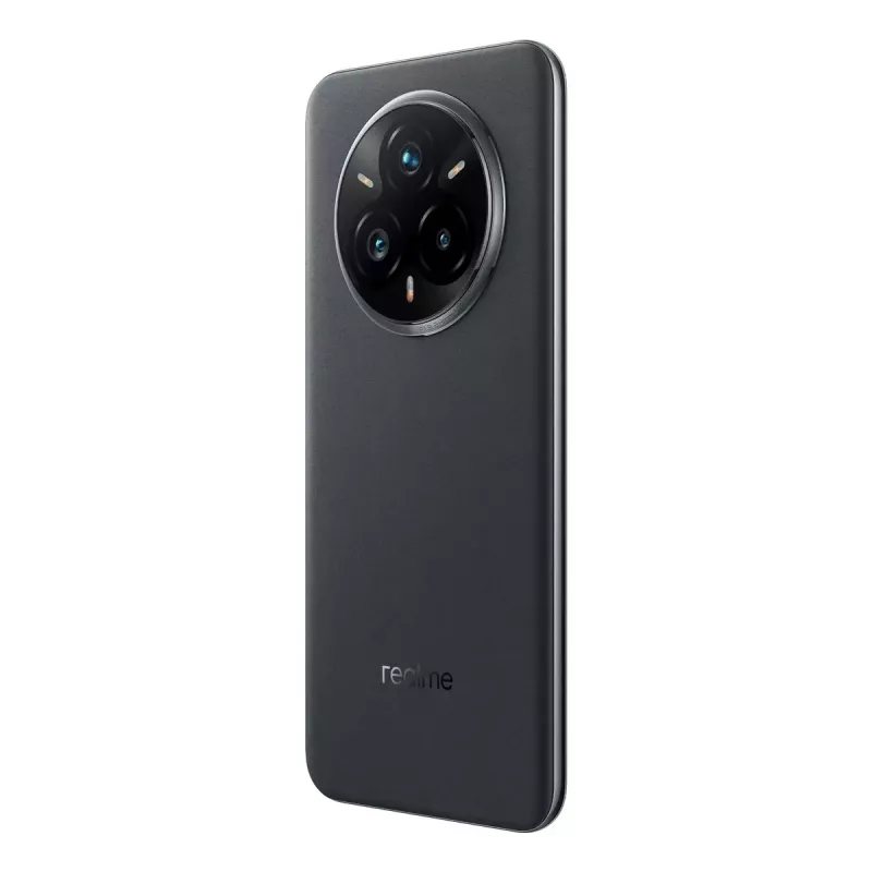 Viedtālrunis REALME 14 Pro+ 5G 6,83 collu OLED 512 GB, 12 GB RAM, 6000 mAh, zamšādas pelēkā
