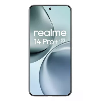 Viedtālrunis REALME 14 Pro+ 5G 6,83 collu OLED 512 GB, 12 GB RAM, 6000 mAh, zamšādas pelēkā