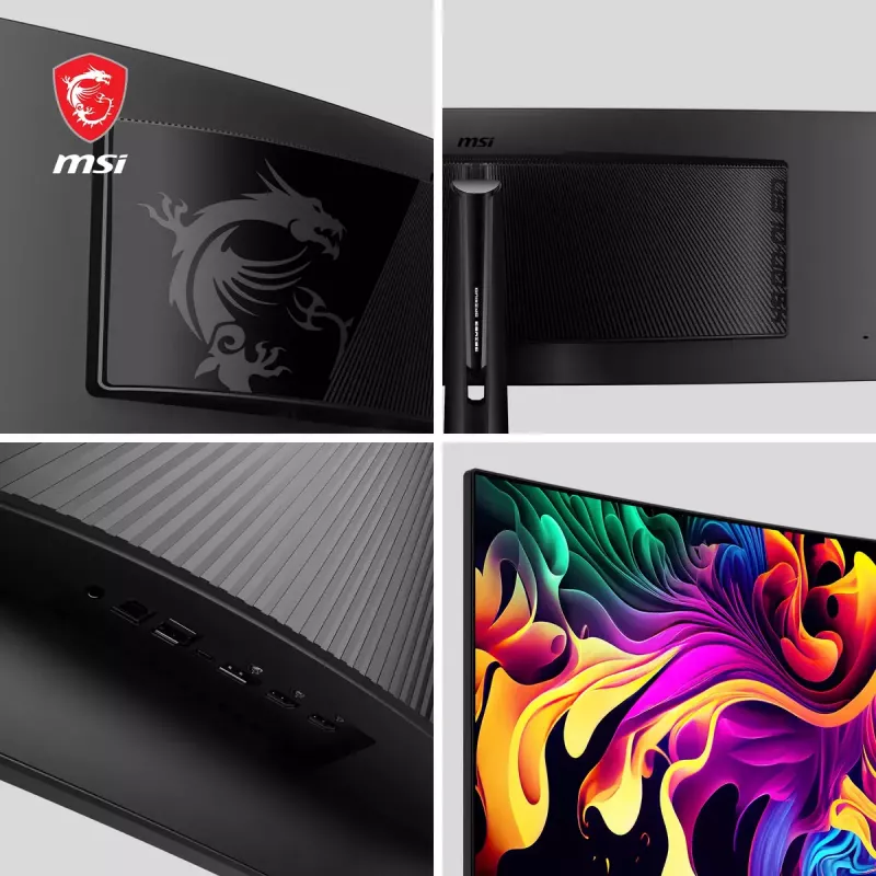 MSI MPG 491CQPDE QD-OLED datora monitors 124.5 cm (49 collas) 5120 x 1440 pikseļi DQHD Melns