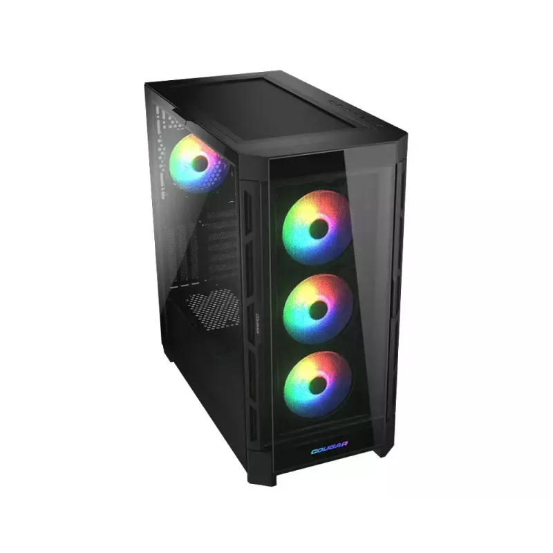 PC korpuss COUGAR Gaming CGR-5AD1B-RGB Midi Tower Melns