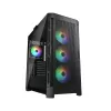 PC korpuss COUGAR Gaming CGR-5AD1B-RGB Midi Tower Melns