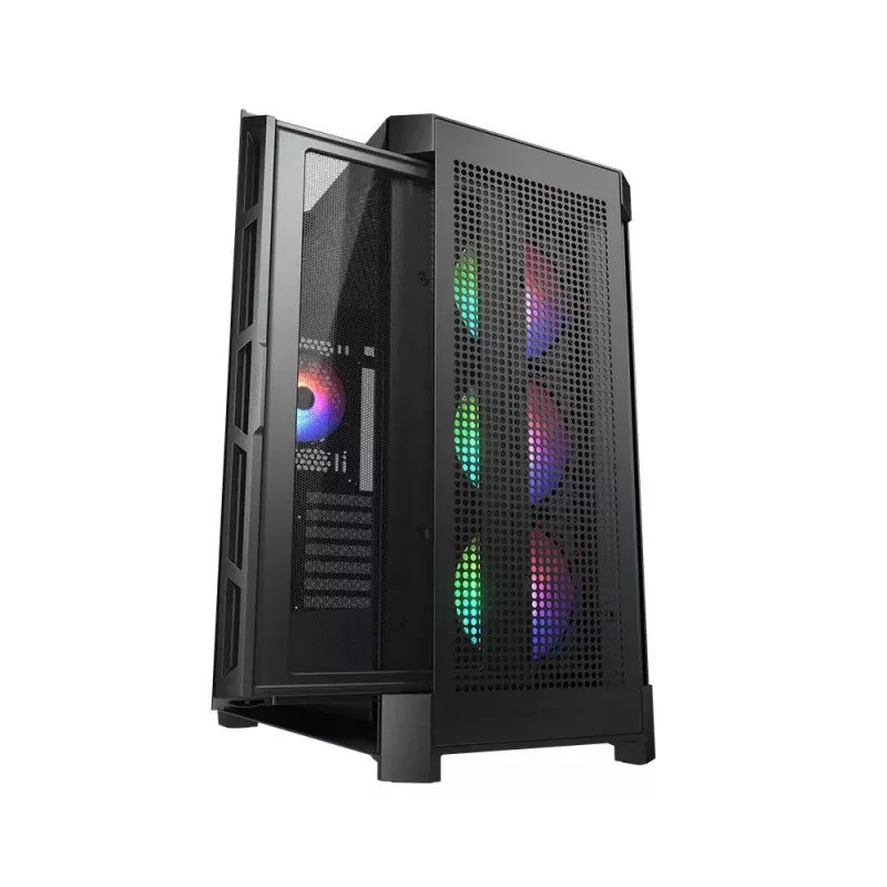 PC korpuss COUGAR Gaming CGR-5AD1B-RGB Midi Tower Melns