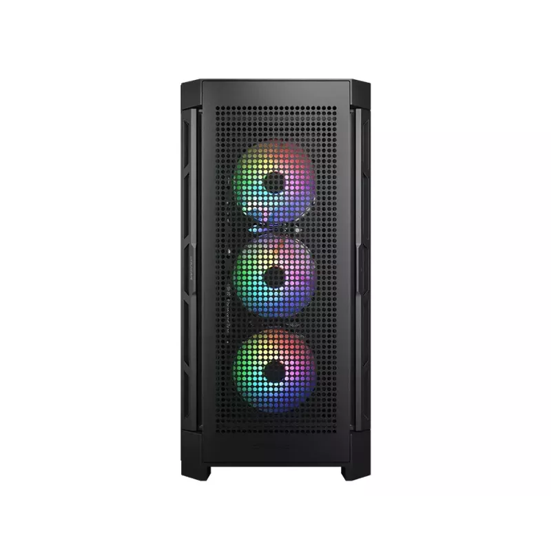 PC korpuss COUGAR Gaming CGR-5AD1B-RGB Midi Tower Melns