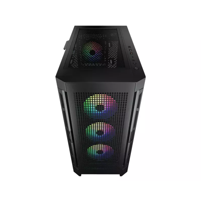 PC korpuss COUGAR Gaming CGR-5AD1B-RGB Midi Tower Melns