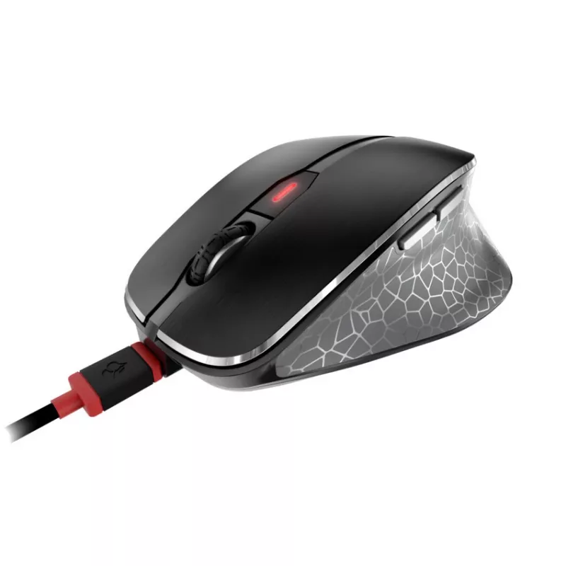 CHERRY MW 8C ERGO pele labai rokai RF bezvadu + Bluetooth optiskā 3000 DPI