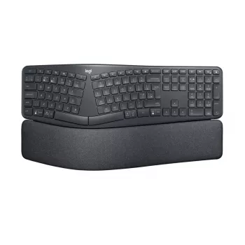 LOGITECH Ergo K860 - Bezvadu sadalītā tastatūra Graphite Qwerty US/starptautiskā