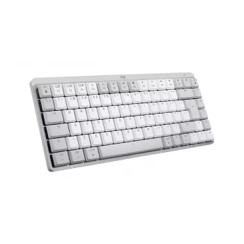LOGITECH MX Mechanical Mini for Mac minimālistiska bezvadu apgaismota veiktspējas tastatūra gaiši pelēkā krāsā - US Inte - Qwerty