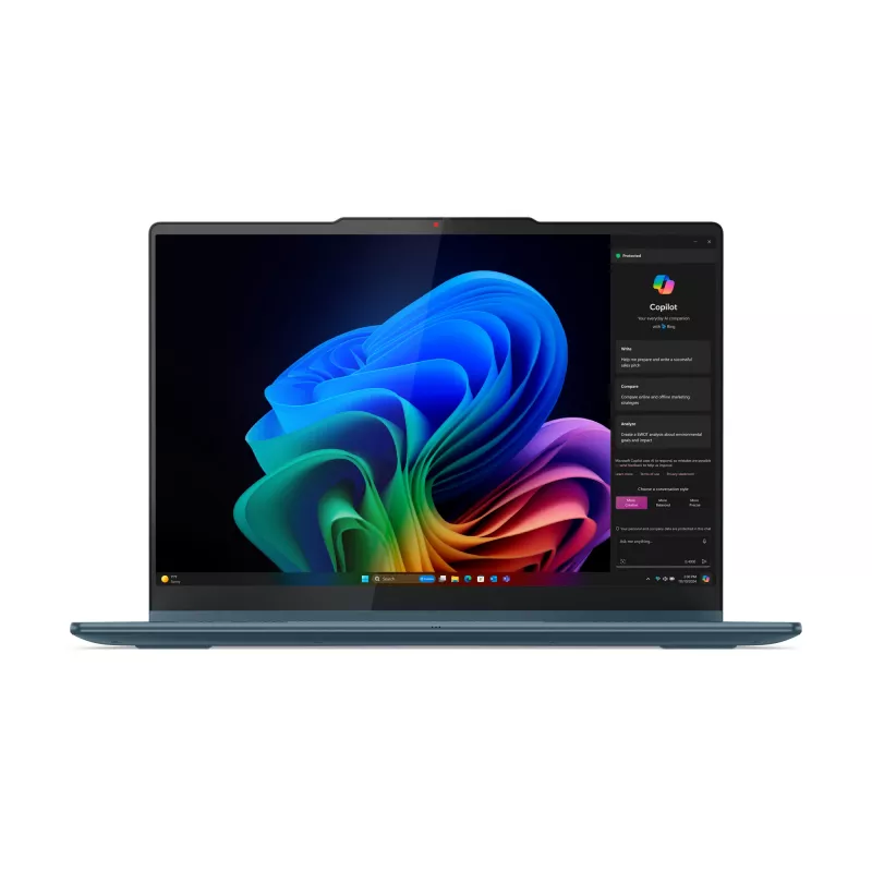 Lenovo Yoga 7 2-in-1 14AKP10 Copilot+ PC AMD Ryzen™ AI 5 340 Hybrid (2-in-1) 35,6 cm (14 inch) Skārienjūtīgs WUXGA 16 GB LPDDR5x-SDRAM 512 GB SSD Wi-Fi 7 (802.11be) Windows 11 Home Vācu Tēla
