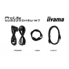iiyama ProLite XUB2293HSU-W7 datora monitors 54.6 cm (21.5 colli) 1920 x 1080 pikseļi Full HD LED Balts