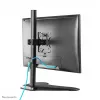Neomounts monitora galda statīvs FPMA-D550SBLACK Brīvi stāvošs 8 kg 13-32 collas
