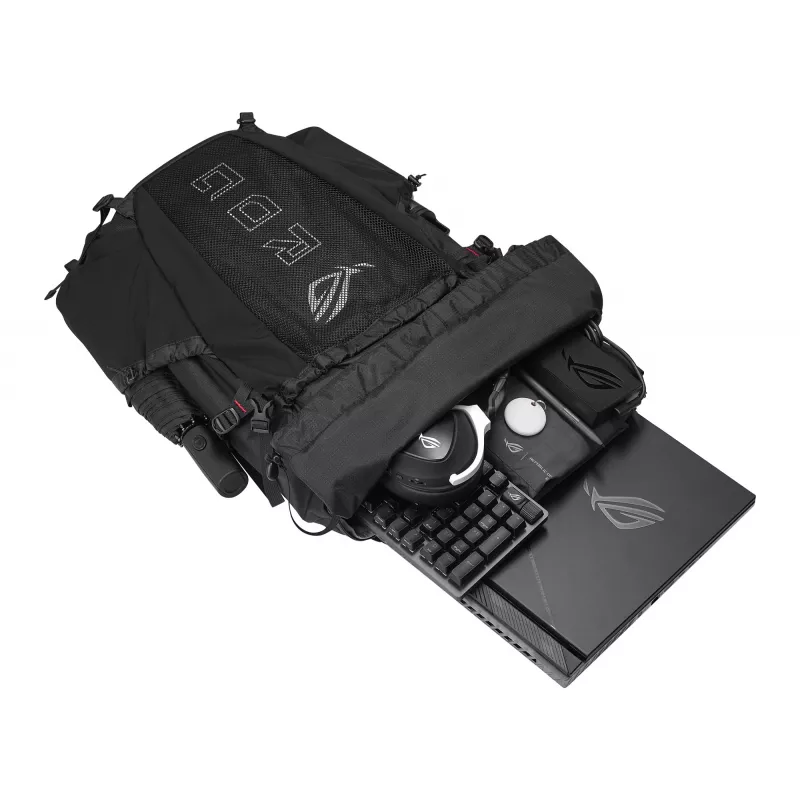 ASUS ROG Archer ErgoAir mugursoma Gaming mugursoma Melna EVA (etilvinilacetāts), Likra, Neilons