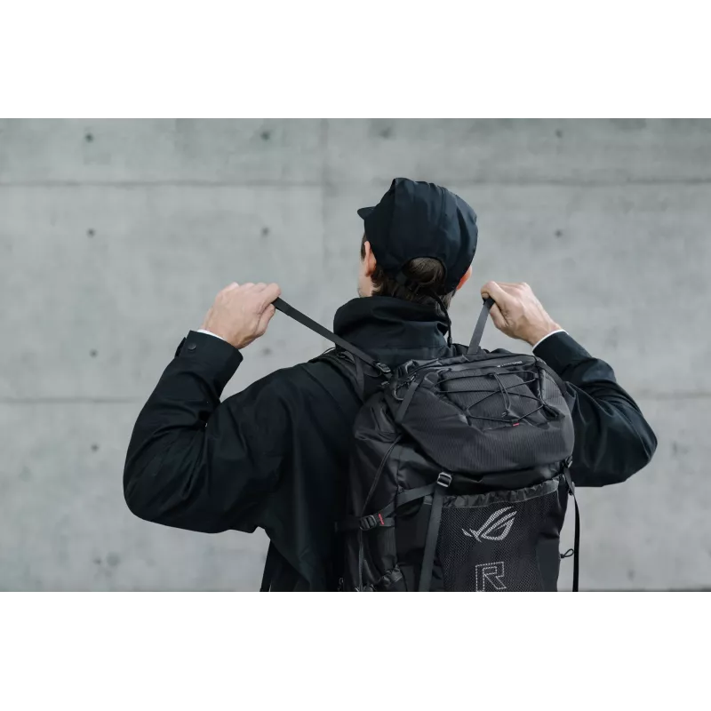 ASUS ROG Archer ErgoAir mugursoma Gaming mugursoma Melna EVA (etilvinilacetāts), Likra, Neilons
