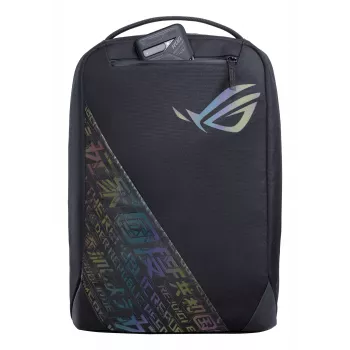 ASUS ROG Backpack BP1501G Holographic Edition 43.2 cm (17 inch) Melns, pelēka