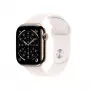 APPLE Watch Series 11 GPS + Cellular 46mm Zelta titāna korpuss ar gaiši rozā sporta siksniņu S/M