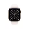 APPLE Watch Series 11 GPS + Cellular 46mm Zelta titāna korpuss ar gaiši rozā sporta siksniņu S/M