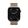 APPLE Watch Series 11 GPS + Cellular 46mm Zelta titāna korpuss ar Zelta Milānas cilpu - M/L