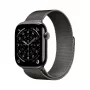 APPLE Watch Series 11 GPS + Cellular 46mm Slate Titanium korpuss ar Slate Milanese cilpu S/M