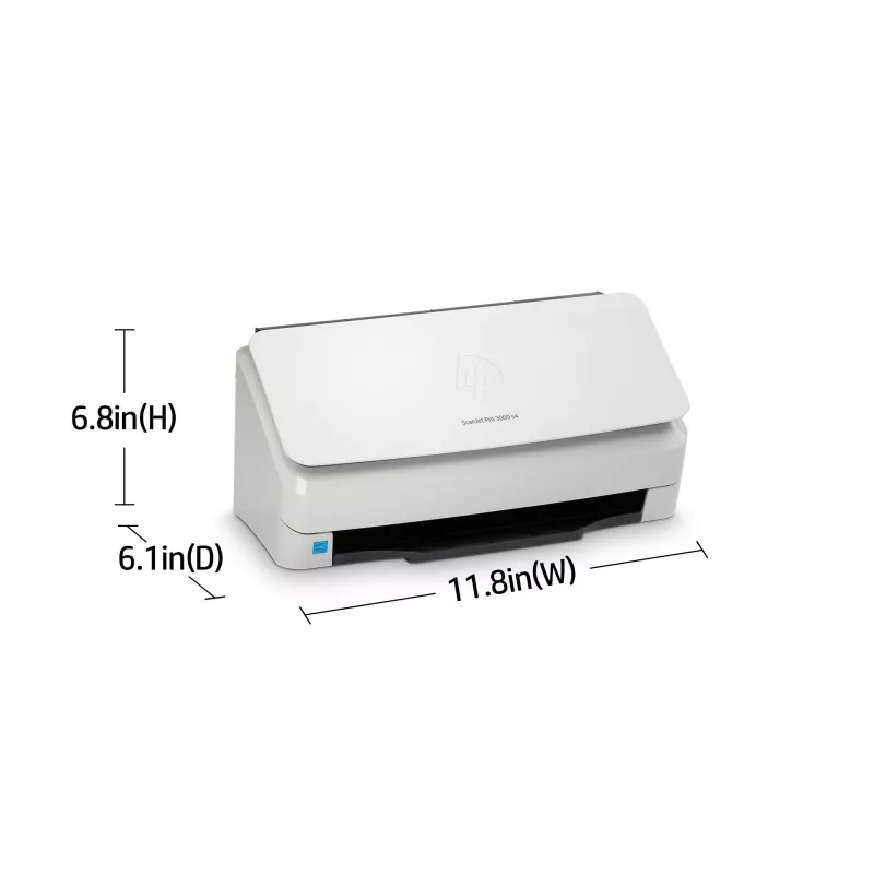 HP Scanjet Pro 3000 s4 dokumentu skeneris 600 x 600 DPI A4 Melns, Balts