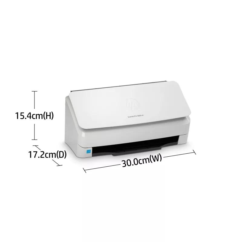 HP Scanjet Pro 3000 s4 dokumentu skeneris 600 x 600 DPI A4 Melns, Balts