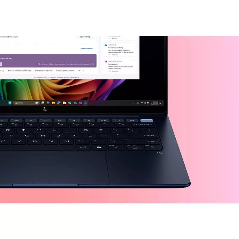 HP EliteBook Ultra G1i Next Gen AI PC Wolf Pro Security Edition Copilot+ PC Intel Core Ultra 7 258V klēpjdators 35,6 cm (14 collu) skārienekrāns 2.8K 32 GB LPDDR5x-SDRAM Wi-Fi 7 (802.11be) Windows 11 Pro zils