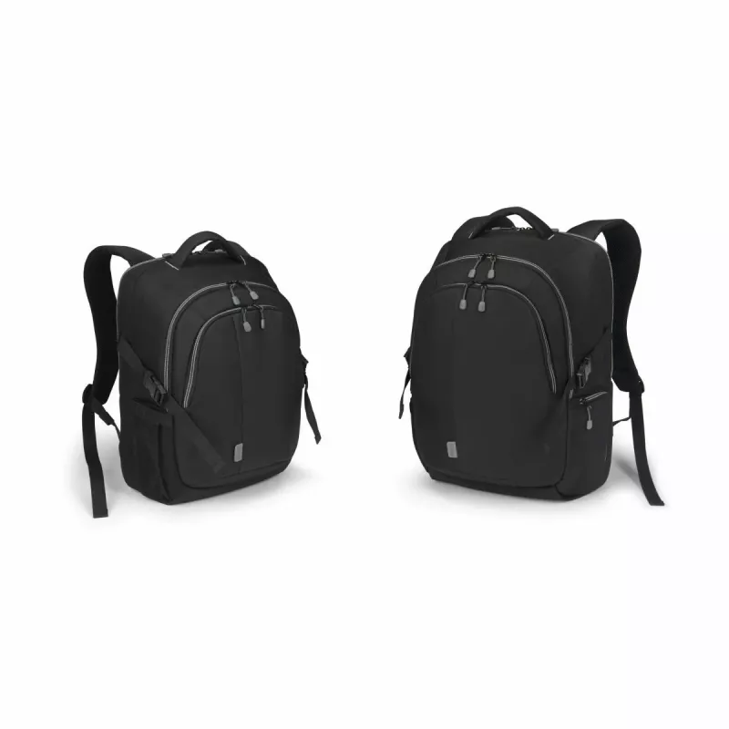 DICOTA Eco- 14-15.6in piezīmjdatora mugursoma - Melna / 600d pārstrādāts PET