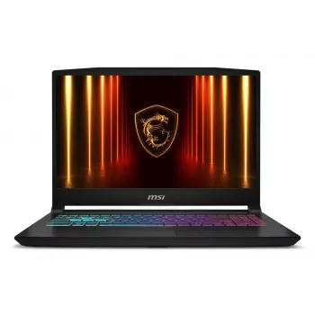 MSI Katana 15 HX B14WFK-487 Intel® Core™ i7 i7-14650HX klēpjdators 39,6 cm (15,6 collu) Full HD 16 GB DDR5-SDRAM 512 GB SSD NVIDIA GeForce RTX 5060 Wi-Fi 6E (802.11ax) Windows 11 Home Melns