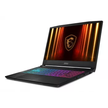 MSI Katana 15 HX B14WFK-487 Intel® Core™ i7 i7-14650HX klēpjdators 39,6 cm (15,6 collu) Full HD 16 GB DDR5-SDRAM 512 GB SSD NVIDIA GeForce RTX 5060 Wi-Fi 6E (802.11ax) Windows 11 Home Melns
