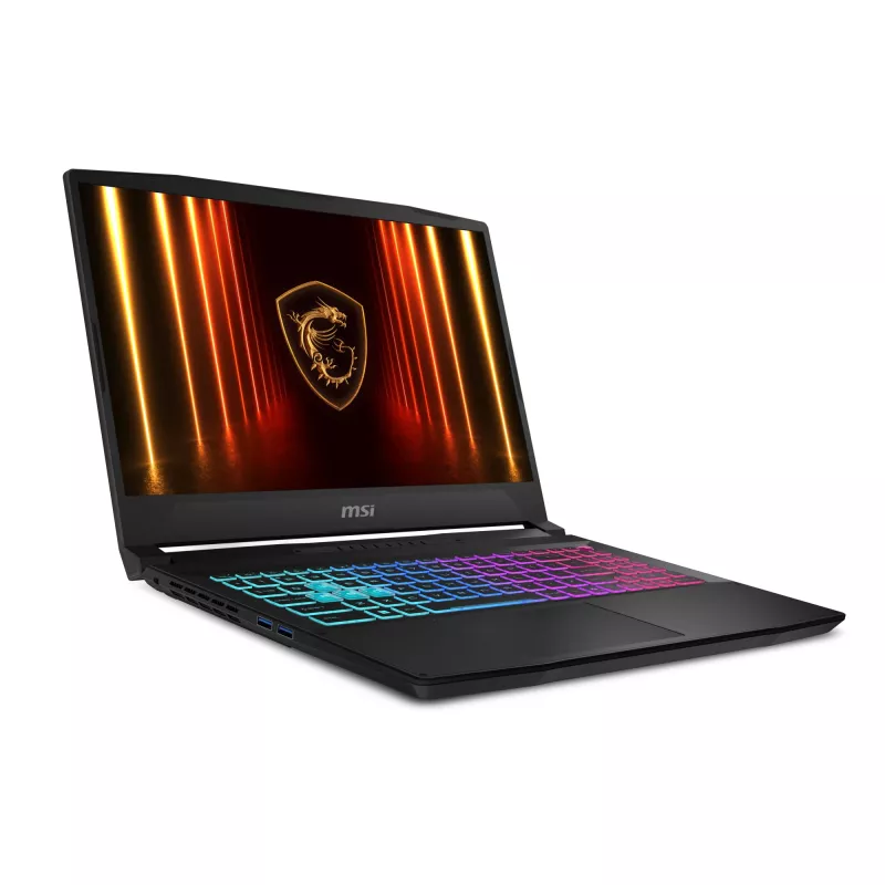 MSI Katana 15 HX B14WFK-487 Intel® Core™ i7 i7-14650HX klēpjdators 39,6 cm (15,6 collu) Full HD 16 GB DDR5-SDRAM 512 GB SSD NVIDIA GeForce RTX 5060 Wi-Fi 6E (802.11ax) Windows 11 Home Melns