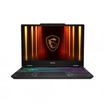 MSI Cyborg 15 B2RWEKG-067 Intel Core 7 240H klēpjdators 39,6 cm (15,6 collu) Full HD 16 GB DDR5-SDRAM 512 GB SSD NVIDIA® GeForce RTX™ 5050 Wi-Fi 6E (802.11ax) Windows 11 Home Melns