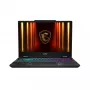 MSI Cyborg 15 B2RWEKG-067 Intel Core 7 240H klēpjdators 39,6 cm (15,6 collu) Full HD 16 GB DDR5-SDRAM 512 GB SSD NVIDIA® GeForce RTX™ 5050 Wi-Fi 6E (802.11ax) Windows 11 Home Melns