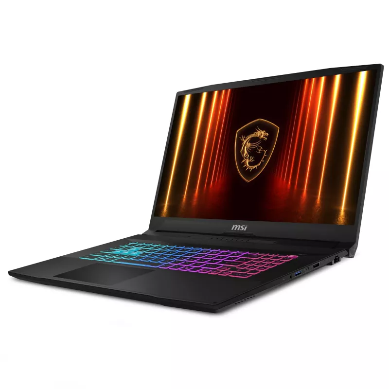 MSI Katana 17 HX B14WFK Intel® Core™ i7 i7-14650HX klēpjdators 43,9 cm (17,3 collas) Full HD 16 GB DDR5-SDRAM 1 TB SSD NVIDIA GeForce RTX 5060 Wi-Fi 6E (802.11ax) Windows 11 Home Melns