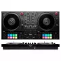 Hercules INPULSE T7 Melns DJ kontrolieris — 3.5 mm/6.35 mm austiņas, USB kabelis, 652×350×90 mm