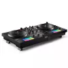 Hercules INPULSE T7 Melns DJ kontrolieris — 3.5 mm/6.35 mm austiņas, USB kabelis, 652×350×90 mm