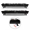 Hercules INPULSE T7 Melns DJ kontrolieris — 3.5 mm/6.35 mm austiņas, USB kabelis, 652×350×90 mm
