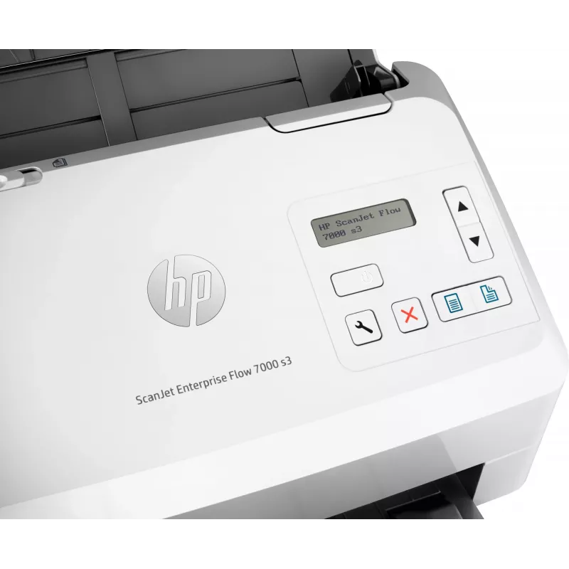 HP Scanjet Enterprise Flow 7000 s3 lokšņu padeves skeneris 600 x 600 DPI A4 balts