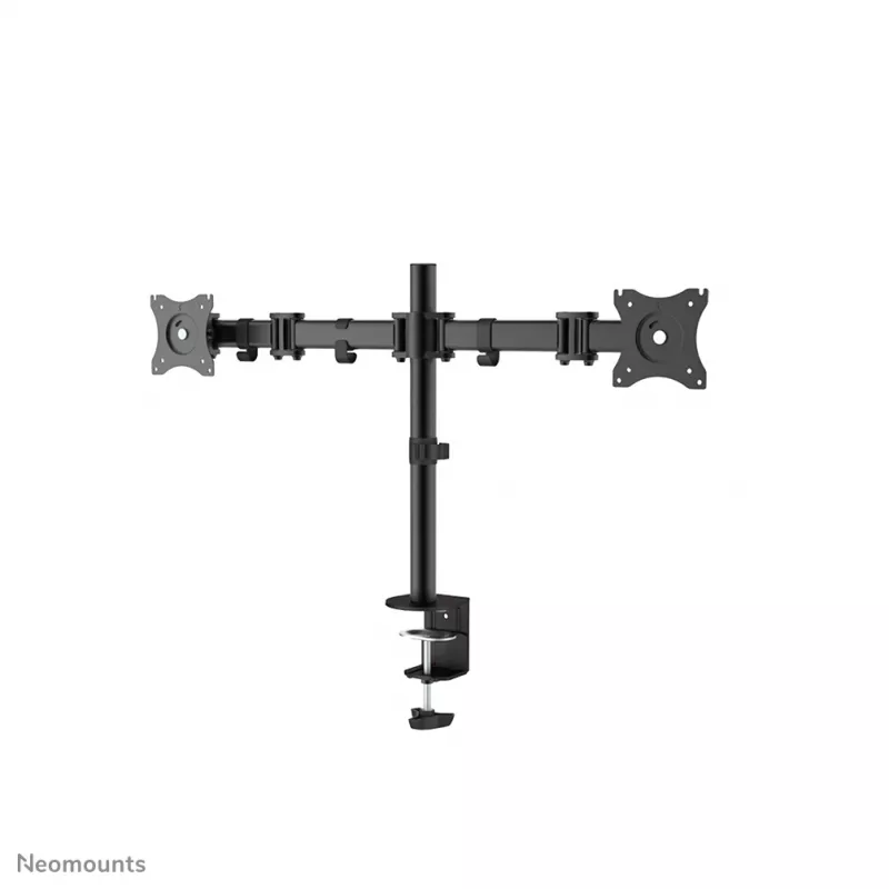 Neomounts NM-D135DBLACK Monitora roka 10-27 collas, Skava/Caurums, 8 kg, 25,4 cm (10 collas), 68,6 cm (27 collas), 100 x 100 mm, Melna