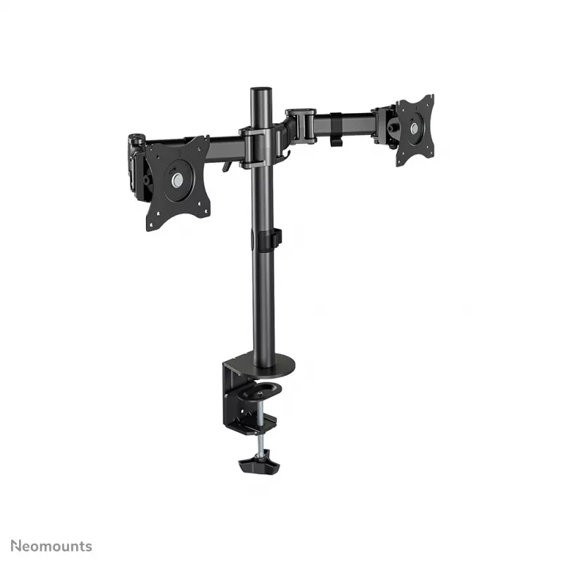 Neomounts NM-D135DBLACK Monitora roka 10-27 collas, Skava/Caurums, 8 kg, 25,4 cm (10 collas), 68,6 cm (27 collas), 100 x 100 mm, Melna