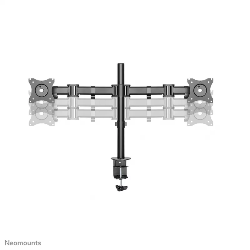 Neomounts NM-D135DBLACK Monitora roka 10-27 collas, Skava/Caurums, 8 kg, 25,4 cm (10 collas), 68,6 cm (27 collas), 100 x 100 mm, Melna