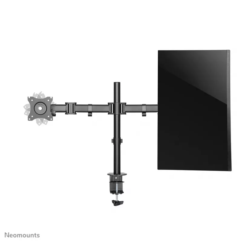 Neomounts NM-D135DBLACK Monitora roka 10-27 collas, Skava/Caurums, 8 kg, 25,4 cm (10 collas), 68,6 cm (27 collas), 100 x 100 mm, Melna