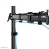 Neomounts NM-D135DBLACK Monitora roka 10-27 collas, Skava/Caurums, 8 kg, 25,4 cm (10 collas), 68,6 cm (27 collas), 100 x 100 mm, Melna