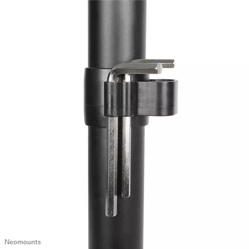 Neomounts NM-D135DBLACK Monitora roka 10-27 collas, Skava/Caurums, 8 kg, 25,4 cm (10 collas), 68,6 cm (27 collas), 100 x 100 mm, Melna